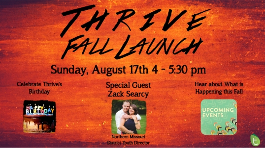 Thrive Fall Launch 2014