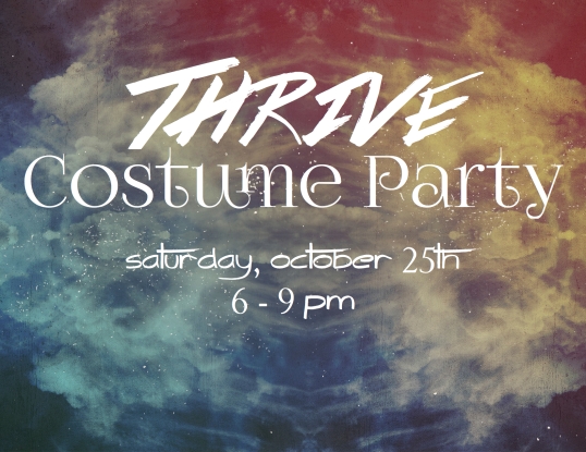 Thrive Costume Party